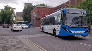 Buses at Grimsby Osborne Street & Bethlehem Street (05/08/2024)