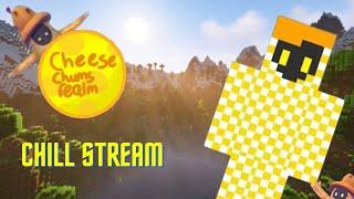 CHEESE CHUMS REALM part 2 / LIVESTREAM \ #minecraft #bedrock