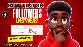 Smm Panel Tiktok - BUY TIKTOK FOLLOWERS, LIKES, VIEWS & COMMENTS - Shaker Social Boost