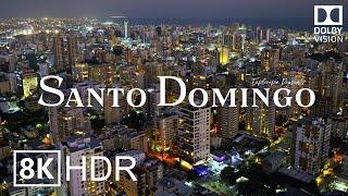 Santo Domingo, Dominican Republic  in 8K ULTRA HD HDR 60 FPS Dolby Vision™ Drone Video