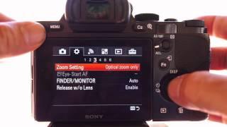 Tip A7r A7 A7II Video One Prime Lens 4 Focal Lengths - Sony Cameras