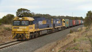 3MA5 Pacific National Container Train - PoathTV Australian Railways