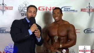 2014 NPC Iron Games Bodybuilding Overall Winner Chris Santamaria