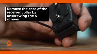 Resetting the Collar Battery for  Pet Control HQ Electric Dog Fence System with Remote Dog Trainer