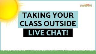 Taking Your Spanish Class Outside | Live Chat with Profe Nygaard for an Outside Review Game