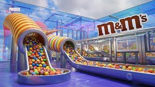 How M&Ms are Made in Factories | Amazing Process