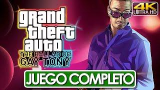 Grand Theft Auto 4 The Ballad of Gay Tony Juego Completo Español Campaña Completa (4K 60FPS)