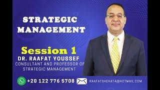 Strategic Management - Session 1