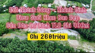 Cơ Hội Đầu Tư Đất Nền Khánh Vĩnh Chỉ Với 260 Triệu Đồng |Lê Vươn Nhà Đất Nha Trang