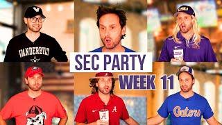 Florida freaks out at the Week 11 SEC Party