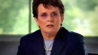 Billie Jean King at Fox Chase