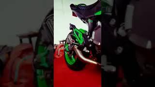 Super bikes exhaust flame exhaust by Mark performance racing exhaust