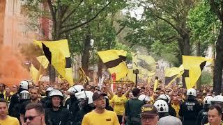 BVB Fanmarsch Champions League Halbfinale I Dortmund vs. Paris Saint-Germain I Mai 2024