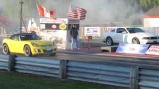 2012 mustang GT vs Saturn Sky Red Line