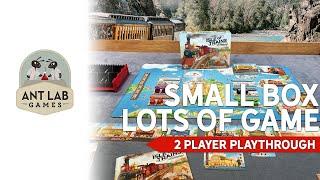 Isle of Trains Board Game | Playthrough | Review