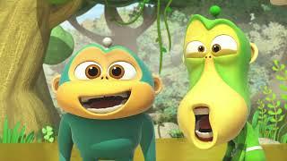 CRAZY Alien Monkeys  LIVE | Funny Kids Cartoon