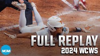 Texas vs. Stanford: 2024 Women's College World Series (June 3) | FULL REPLAY