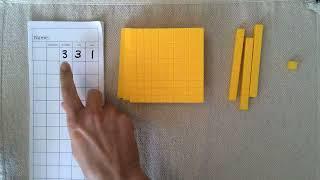 Montessori Math: Writing Numbers in Base Ten