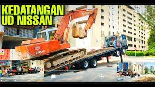 TRUCK Ud Nissan Mau Loading Alat Berat