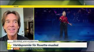 Per Gessle Nyhetsmorgon - about worldpremiere Roxette musical