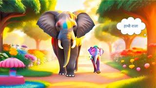 हाथी राजा | Hathi Raja | Elephant Phonics Song | Hindi Nursery Rhymes @Cognizekids @CoComelon