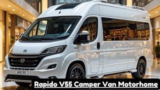 Rapido V55 Camper Van Motorhome Tour | $58K Luxury 4x4 Compact RV With Sofa Bed, Kitchen & Washroom!