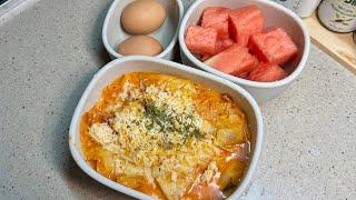 템플스테이 갔다가  한 방 먹고 다이어트 다짐하는 직장인 도시락 만들기 고물가시대 식비절약  lunchbox/korean cooking