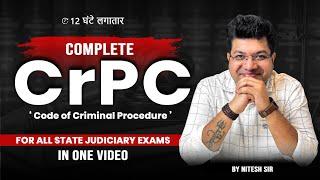 CrPC lecture series in One Shot | Criminal Procedure Code 1973 | Judiciary Exams | ALEC Judiciary