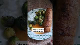 Delicious DollarTree Egg Roll! Please  SUBSCRIBE  & Like #dollartree #shorts #frozenfood