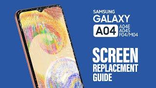 Samsung Galaxy A04 LCD Touch Screen Replacement | A04s | A04e | M04 | F04