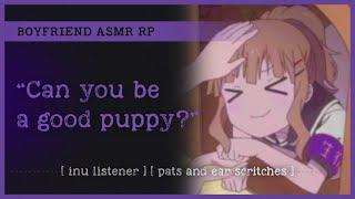 Belly rubs for a good puppy (ASMR RP M4A)  [inu listener] [pats and ear scritches]