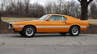 SUPER RARE 1970 Shelby GT500 - 428SCJ Drag Pack - Grabber Orange White Interior