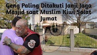 Geng Paling Ditakuti Di Selandia baru Janji Jaga Masjid saat Muslim Kiwi Salat Jumat