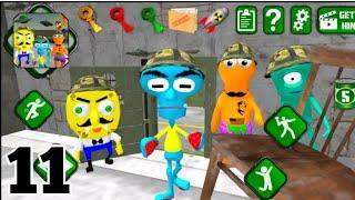 Sponge Area 51. Neighbor Escape Alien Base Secret-11 #sponge #walkthrough #newupdates #bob #area51 .