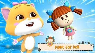 נלחמים על בובה | קריקטורה לילדים | Fight For Doll | Kids Cartoon | Kids Tv Hebrew