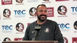 FSU Football | John Papuchis on UF, Pat Payton's future, legacy of Ryan Fitzgerald/Alex Mastromanno