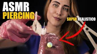 ASMR Roleplay : Piercing realistico sulla lingua  | Asmr Ita | Asmr with Sasha