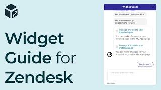 widget.guide - A Zendesk Widget Configurator