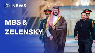 Saudi Crown Prince meets Ukrainian President in Jeddah