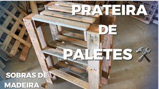 Mais ideias de  Prateleira de paletes ️; sobras de madeira @Juniordupallet