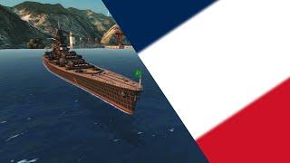 FS SUPER ALSACE review battle of warships #captmw #juegosdebarcos #battleofwarships