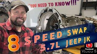 Jeep JK Hemi Swap Ep.5 - 8 SPEED SWAP PREP