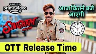 Singham Again OTT Release Time | Singham Again OTT Par Kab Aayegi | Singham Again OTT | Prime Video