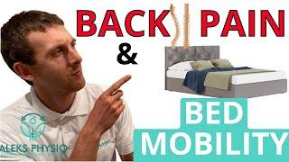 How To Get Out of Bed With BACK PAIN | Aleks Physio