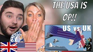 British Mum Reacts to Could US military conquer UK if it wanted to?