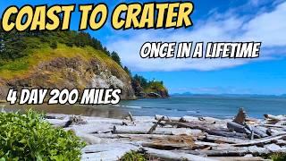 Pacific Coast to (Volcano Crater): Southern Washington Road Trip