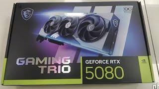 NVIDIA GeForce RTX 5080 Custom Model Leaks.