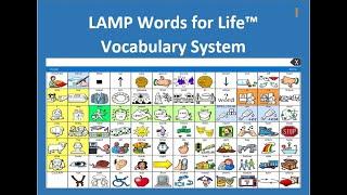 LAMP Words for Life Vocabulary System