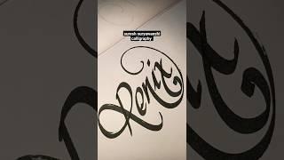 Remix️#shorts #renix #art #calligraphy