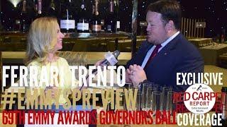 Ferrari Trenta's Jamie Alexander Stewart interview at 69th Emmy Awards Governors Ball Preview